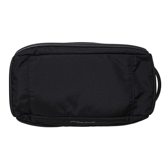 Alexander McQueen Harness Black Nylon Leather Travel Beauty Bag - Picture 6 of 12